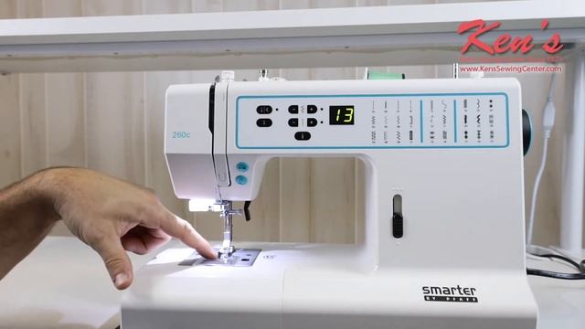 Pfaff 260c Sewing Machine Overview by Ken's Sewing Center in Muscle Shoals, AL смотреть онлайн