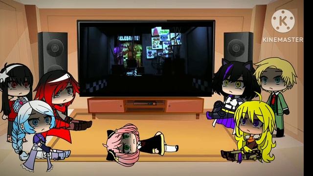 KM1: RWBY React To FNAF It's Me Remake 2023 (Feat, SpyXFamily) - ❤️?? Special [Ep 13]