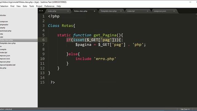Loja Virtual com PHP 7 - Aula 12 - Verificando se a página existe смотреть онлайн