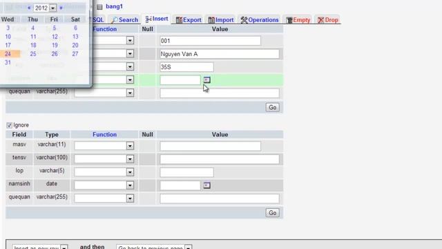 Tạo CSDL trong phpMyAdmin смотреть онлайн
