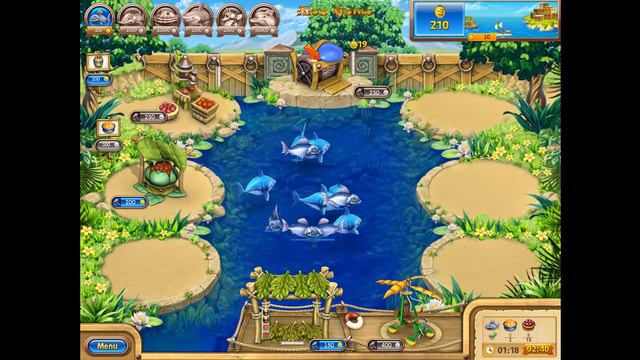 Farm Frenzy Gone Fishing only GOLD (level 54) Веселая ферма Рыбный день (Уровень 54) Золото смотреть онлайн