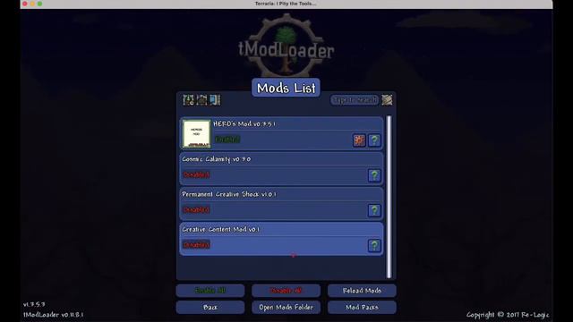 How to get Terraria Creative Mode (Hero’s Mod) смотреть онлайн