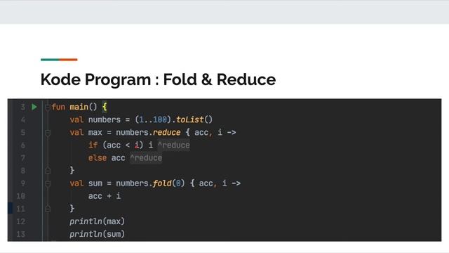 Belajar Kotlin Collection - 34 Fold & Reduce смотреть онлайн
