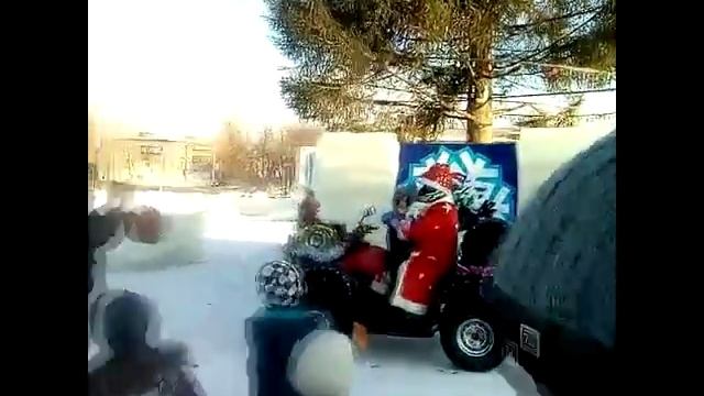 Дед Мороз на Квадроцикле смотреть онлайн