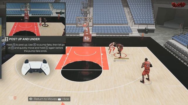 NBA 2K23 - How To Post Up And Under смотреть онлайн