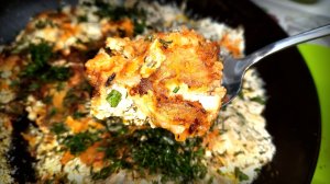 Минтай тушенный в сметанном соусе / блюдо из детства.