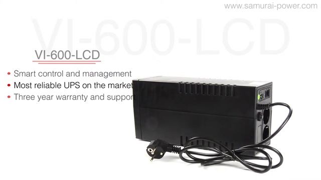 Samurai Power VI 600 UPS смотреть онлайн