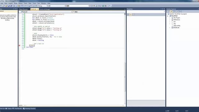 VB.NET - Excel - How to open xls or xlsx file using VB.NET смотреть онлайн