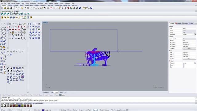 РАЗМЕРЫ и РАЗРЕЗ без плагинов в Rhinoceros 5.0 смотреть онлайн