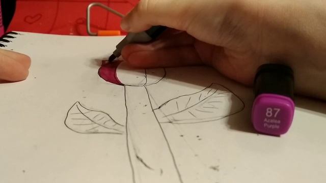 как нарисовать тюльпан ? смотреть онлайн