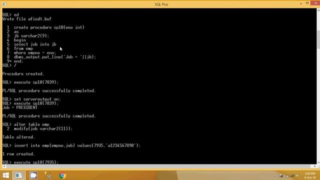 11. How to use dynamic types in Oracle Part 1 смотреть онлайн