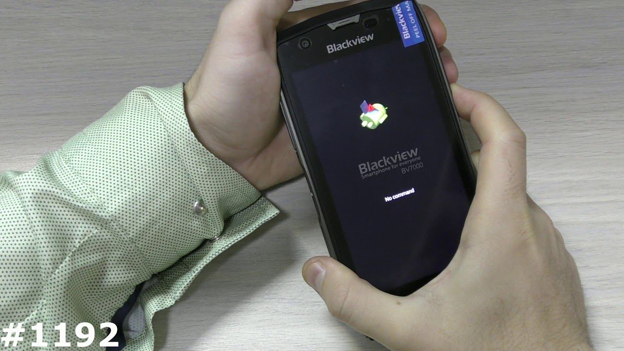 Сброс настроек Blackview BV7000 (Hard Reset Blackview BV7000) смотреть онлайн