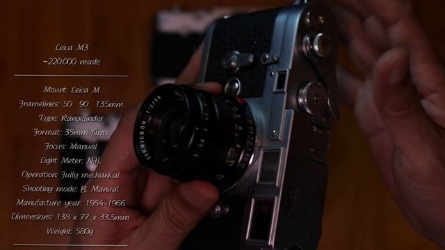 LEICA M1 + Leica M3 ( DS ) + Leica M4 Leica M rangefinder film camera- FILM CAMERA BRIEF смотреть онлайн
