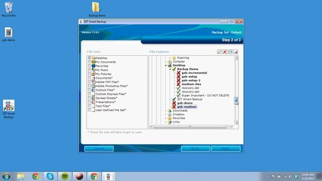 GIT Smart Backup Demo смотреть онлайн