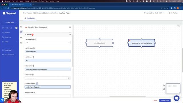 Microsoft SQL Server and Email Integration in Shipyard смотреть онлайн