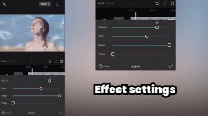 How to add Water Reflection effect to video in CapCut App