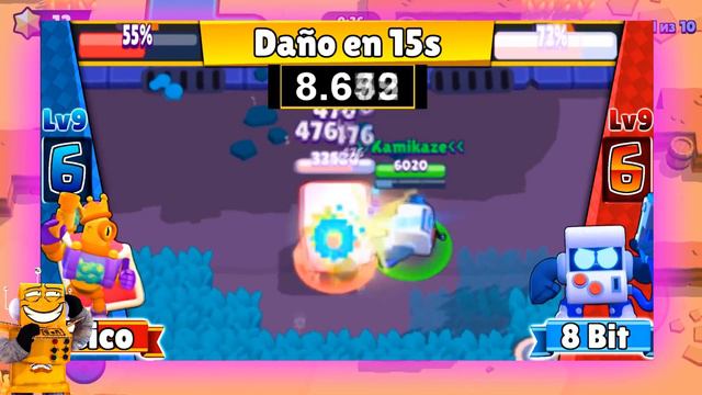 8-БИТ ПРОТИВ РИКО!  САМЫЙ СИЛЬНЫЙ ПЕРСОНАЖ BRAWL STARS