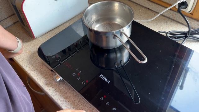 Обзор индукционной плиты Kitfort KT-149 смотреть онлайн