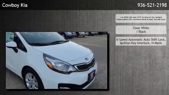 2013 Kia Rio Sedan Automatic EX - Willis смотреть онлайн