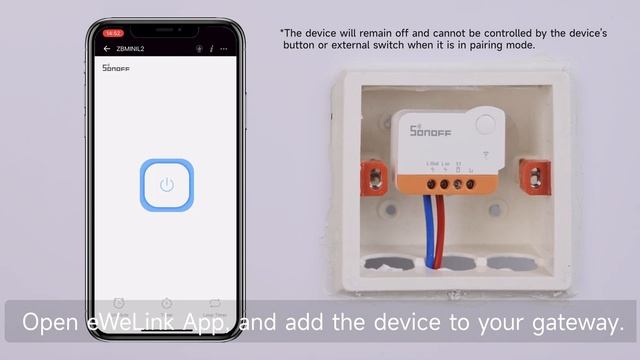 SONOFF ZBMINI Extreme Zigbee Smart Switch Wiring & Pairing Tutorial - Push Button Wall Switch смотреть онлайн