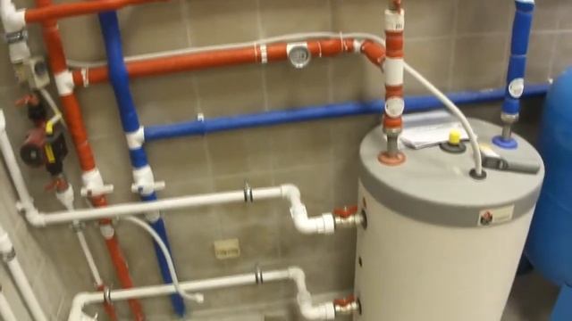 Монтаж бойлера ACV Comfort 100 смотреть онлайн