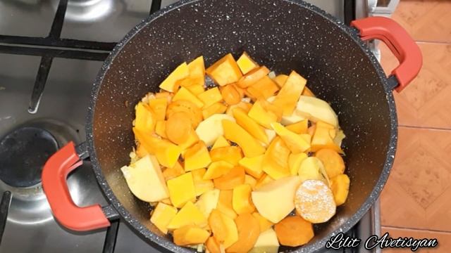 Դդումով կրեմ ապուր  Крем-суп из тыквы тыквенный суп