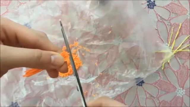 МК тычинки из гофрированной бумаги*_* смотреть онлайн