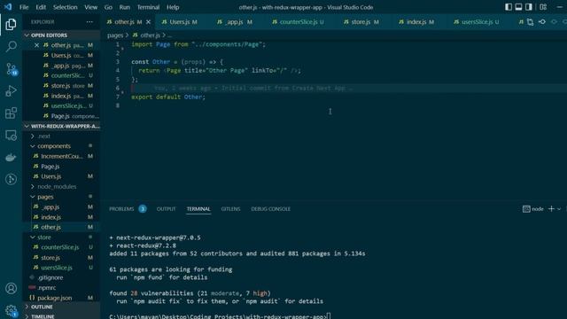 Integrate Redux Toolkit with Next.JS (supports server-side prop fetch) смотреть онлайн
