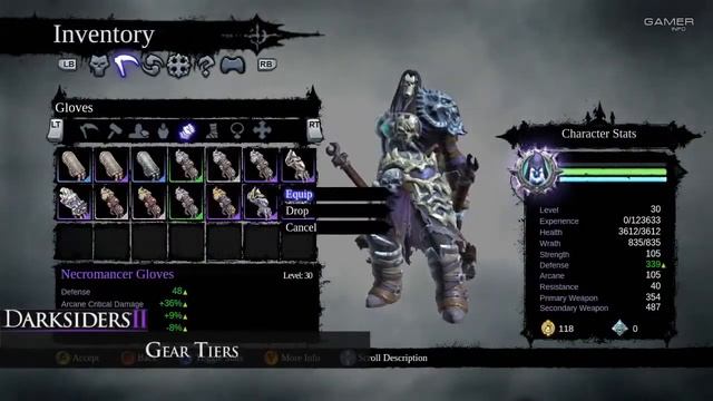 Darksiders 2 - обзор смотреть онлайн