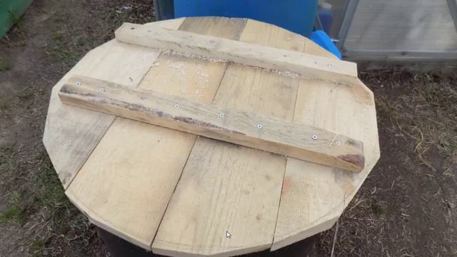 Крышка для бочки своими руками из доски смотреть онлайн