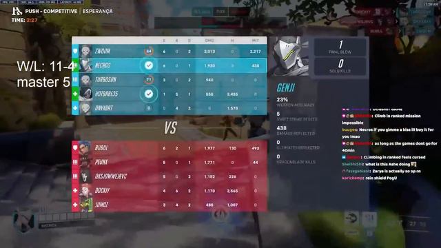 GENJI IS GODLY IN OVERWATCH 2 - FT. NECROS, SHADDER2K. WATER & MORE - Overwatch 2 Montage смотреть онлайн