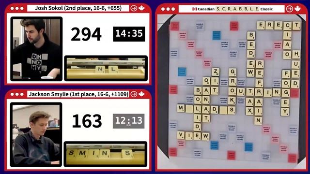 $1K Scrabble Championship - Game 02 смотреть онлайн