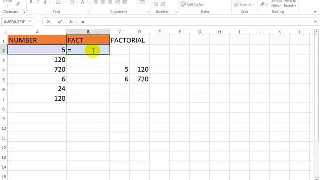 Advanced excel in hindi Lecture 42 FACTORIAL Formula смотреть онлайн