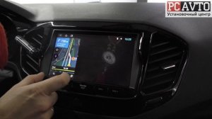 Яндекс.Навигатор в LADA VESTA. Штатная Android-магнитола vomi ST2743-T8 и камера заднего вида