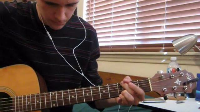 "Thinking About You" by Radiohead - Guitar - COVER смотреть онлайн
