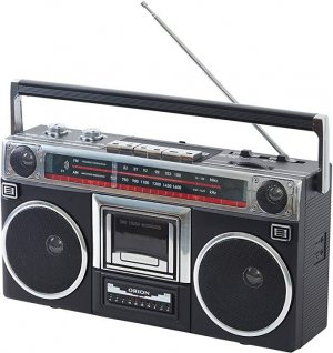 Кассетный  бумбоксSCR-B5 ORION,  радиоприемник Bluetooth, wide FM Retro showa 80-х годов-новодел