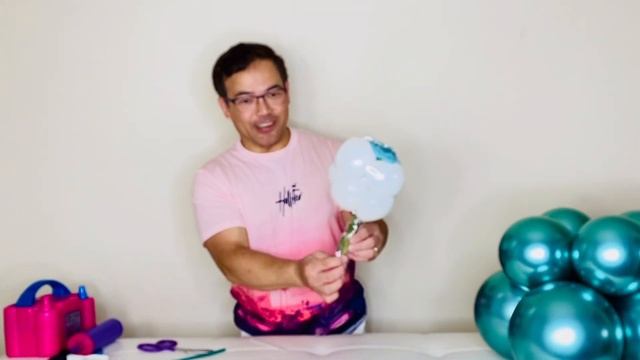 DIY Balloon Bouquet With Butterflies/How To Put A Rose Inside Bobo Balloon