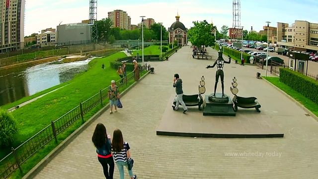 Щёлково с высоты птичьего полёта смотреть онлайн