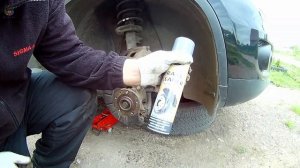 Замена передних тормозных дисков VW TIGUAN