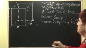 КАК НАЙТИ ПЛОЩАДЬ ПОВЕРХНОСТИ ПРЯМОУГОЛЬНОГО ПАРАЛЛЕЛЕПИПЕДА? Примеры | МАТЕМАТИКА 5 класс