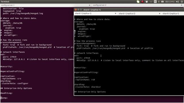 How to setup MongoDB Sharded Cluster with Replicasets on AWS - Part 3 смотреть онлайн