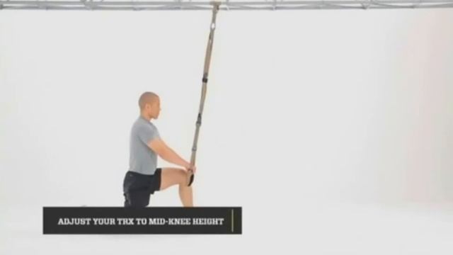 TRX - Смещение под 45 градусов со стойки на колени (3 уровня) смотреть онлайн