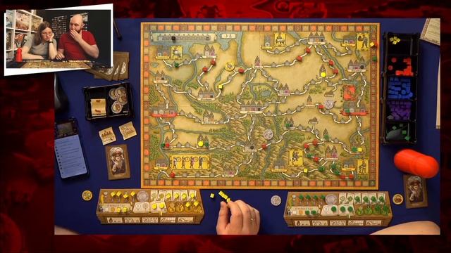 ГАНЗЕЙСКИЙ СОЮЗ ПОЛНОЕ ИЗДАНИЕ — играем ВДВОЁМ в настольную игру на OMGames