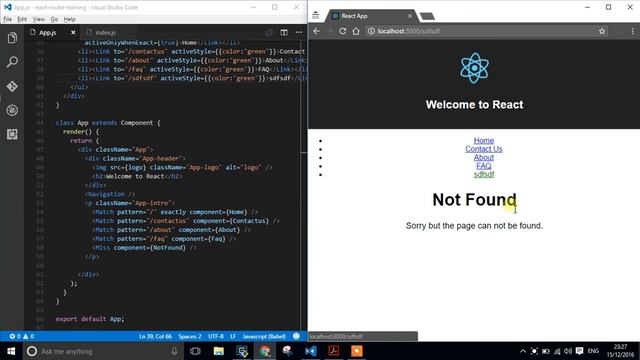 React Router v4 - Miss смотреть онлайн