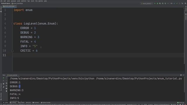 Python Enum Modülü Kullanımı смотреть онлайн