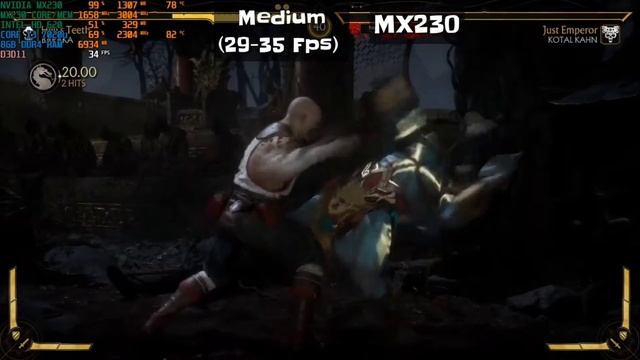 Mortal Kombat 11 Aftermath MX230 | i3 7020u | 8GB RAM | Max to Low Settings + Intel HD620 смотреть онлайн