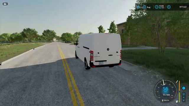 MERCEDES-BENZ SPRINTER - Farming Simulator 2022 [FS22 LS22 Car Vehicle Mod] #gaming #games #gamepla смотреть онлайн