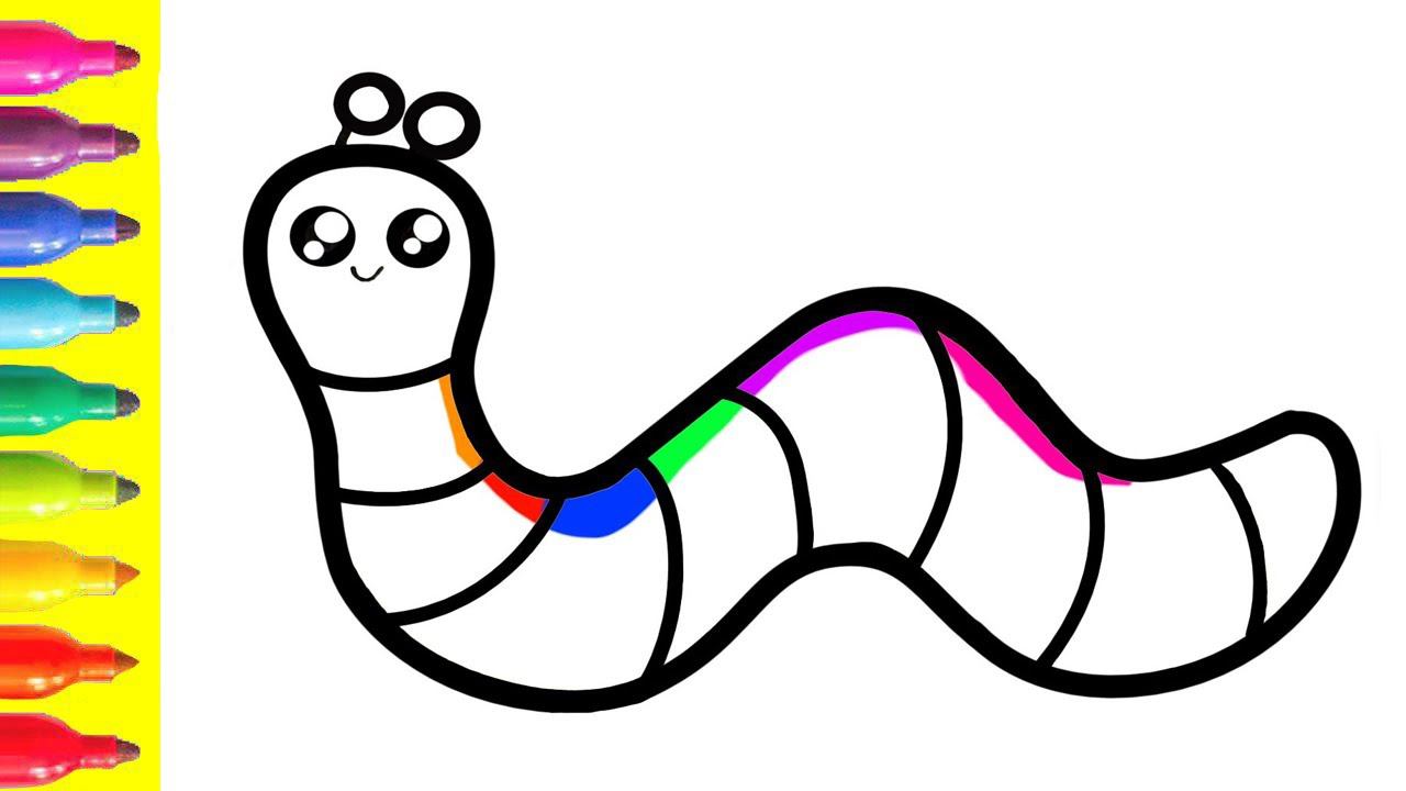 Bolalar Uchun Ilonni Qanday Chizish Kerak& How To Draw A Snake For Children