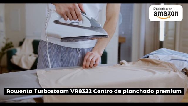 Rowenta Turbosteam VR8322: el mejor centro de planchado смотреть онлайн