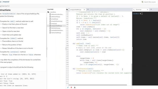 COP3530 9-2 смотреть онлайн